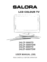 Salora 24LCF-5000TD User manual
