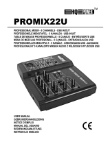 HQ Power PROMIX22U User manual
