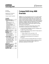 Compaq Presario 4000 Series Technology Brief