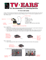 TV Ears Hearing Aid User manual