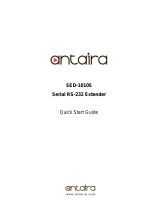 ANTAIRA SED-1010S Quick start guide