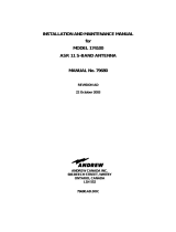 Andrew 174100 Installation and Maintenance Manual