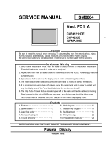 Hitachi CMP4121HDE User manual