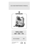 COMAC Tripla 75B Use and Maintenance Manual