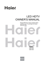 Haier LE46C1380 Owner's manual