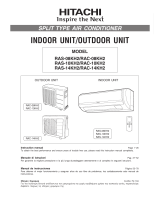 Hitachi RAC-08KH2 User manual