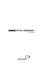 Datalogic Scanning Formula F732 WIZARD User manual