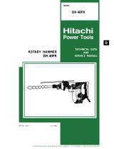 Hitachi DH 40FR Technical Data And Service Manual