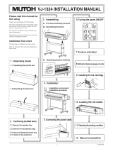 MUTOH VJ-1324 Installation guide