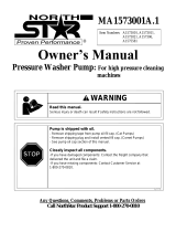 North Star A1573011 Owner's manual