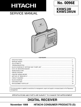 Hitachi KHWS1WUN User manual