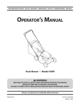 MTD 11A-41M9001 User manual