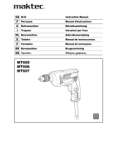 Maktec MT605 User manual