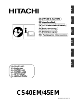 Hitachi CS40EM Owner's manual