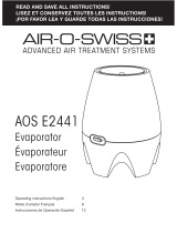 Air-O-Swiss E2441 Operating Instructions Manual