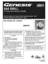 Genesis EP -310/320 Owner's manual