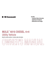 Kawasaki Mule 4010 diesel 4x4 2012 Owner's manual