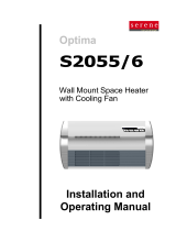 Serene Optima S2055 Installation guide