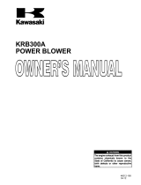 Kawasaki KRB300A Owner's manual