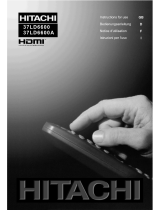 Hitachi 37LD6600 Instructions For Use Manual