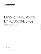 Lenovo B570 User manual