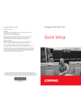Compaq Evo Thin Client t20 Quick Setup