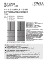 Hitachi R-SF48AMJ User manual