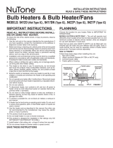 NuTone 9412D Installation Instructions Manual
