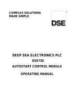 DSE 720 Operating instructions