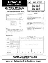 Hitachi RAK-18NH6 User manual