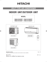Hitachi RAC-S13CET User manual