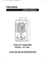 Pelonis HV-1004 Owner's manual