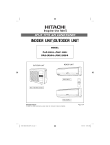 Hitachi RAC-24GH4 User manual