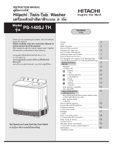 Hitachi PS-140SJ TH User manual