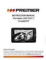 Premier TV-4455TFT User manual