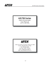 Apex Digital AIS750 Series User manual