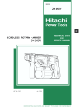 Hitachi DH 24DV Technical Data And Service Manual