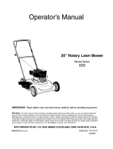 MTD 11B-022B062 User manual