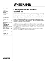 Compaq 7400 - Armada - PII 366 MHz Important information