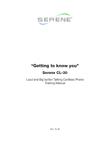 Serene CL-30 Training manual