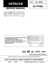 Hitachi DV-PF35U User manual
