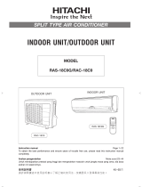 Hitachi RAC-18C9 User manual
