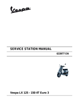 VESPA LX 150  4T Euro 3 Service Station Manual