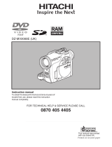 Hitachi DZMV2000E User manual