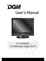 DGM LTV-1914WHTC User manual