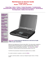 Compaq Presario 1600 - Notebook PC Maintenance And Service Manual