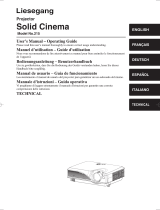 Liesegang Solid Cinema 215 User manual