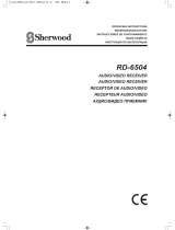 Sherwood RD-6504 Operating Instructions Manual