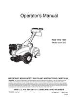 MTD 428C User manual