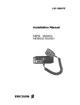 Ericsson MDX SERIES Installation guide